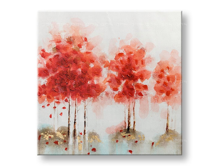 Malovaný nástěnný obraz ABSTRAKT 1 díl CWF11078WE1 - 70x70 cm