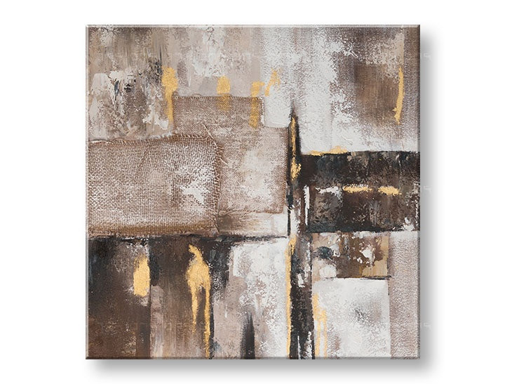 Malovaný nástěnný obraz ABSTRAKT 1 díl CWF11292SDE1 - 70x70 cm