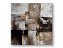 Malovaný nástěnný obraz ABSTRAKT 1 díl 70x70 cm CWF11293SDE1