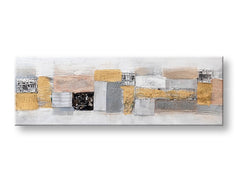 Malovaná nástěnná malba ABSTRAKT 1 díl 120x40 cm CWF1137L-145E1