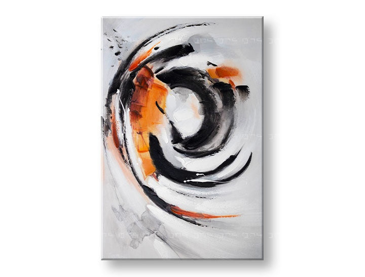 Malovaný nástěnný obraz ABSTRAKT 1 díl 60x90 cm CWF11418WE1