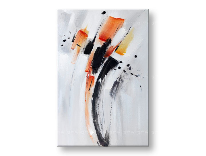 Malovaná nástěnná malba ABSTRAKT 1 díl 60x90 cm CWF11419WE1