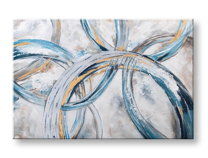 Malovaná nástěnná malba ABSTRAKT 1 díl 120x80 cm CWF11421WE1