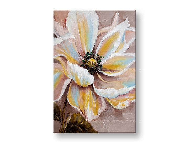 Malovaný nástěnný obraz KVET 1 díl 60x90 cm CWF11426WE1