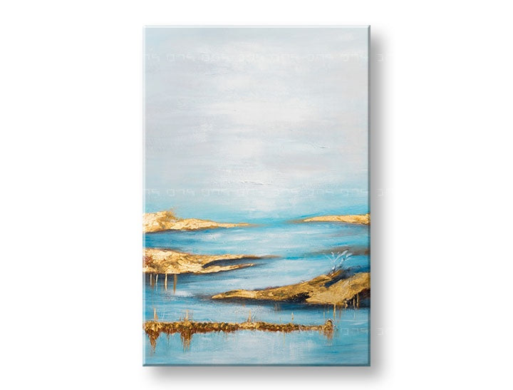 Malovaný nástěnný obraz ABSTRAKT 1 díl CWF11462WE1 - 80x120 cm