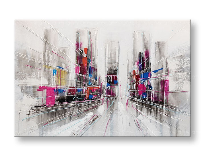 Malovaný nástěnný obraz ABSTRAKT 1 díl CWF1178ZE1 - 90x60 cm