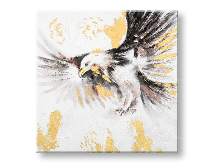 Malovaná nástěnná malba OROL 1 díl CWF1281HE1 - 60x60 cm