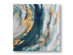 Malovaný nástěnný obraz ABSTRAKT 1 díl 70x70 cm CWF1517HE1