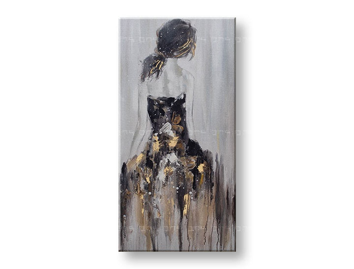 Malovaný nástěnný obraz ŽENA 1 díl 50x100 cm CWF1527HE1