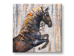 Malovaná nástěnná malba 1-dílná 80x80 cm CWF1735HE1