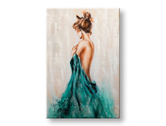 Malovaný nástěnný obraz ŽENA 1 díl CWF1795H10E1 - 60x90 cm