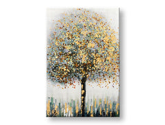 Malovaný nástěnný obraz STROM 1 díl CWF1826SDE1 - 60x90 cm