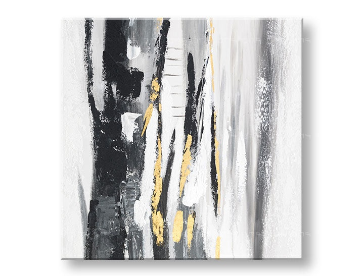 Malovaný nástěnný obraz ABSTRAKT 1 díl CWF1893HE1 - 60x60 cm