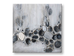 Malovaný nástěnný obraz ABSTRAKT 1 díl CWFAB023 - 100x100 cm