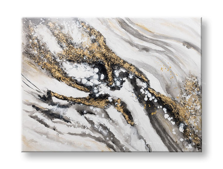 Malovaný nástěnný obraz ABSTRAKT 1 díl CWFAB046 - 120x90 cm