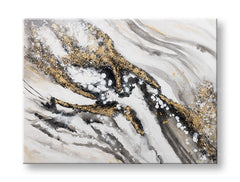 Malovaný nástěnný obraz ABSTRAKT 1 díl CWFAB046 - 120x90 cm