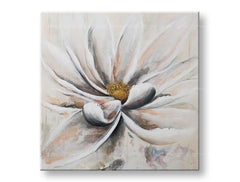 Malovaný nástěnný obraz KVET 1 díl CWFFL036 - 100x100 cm