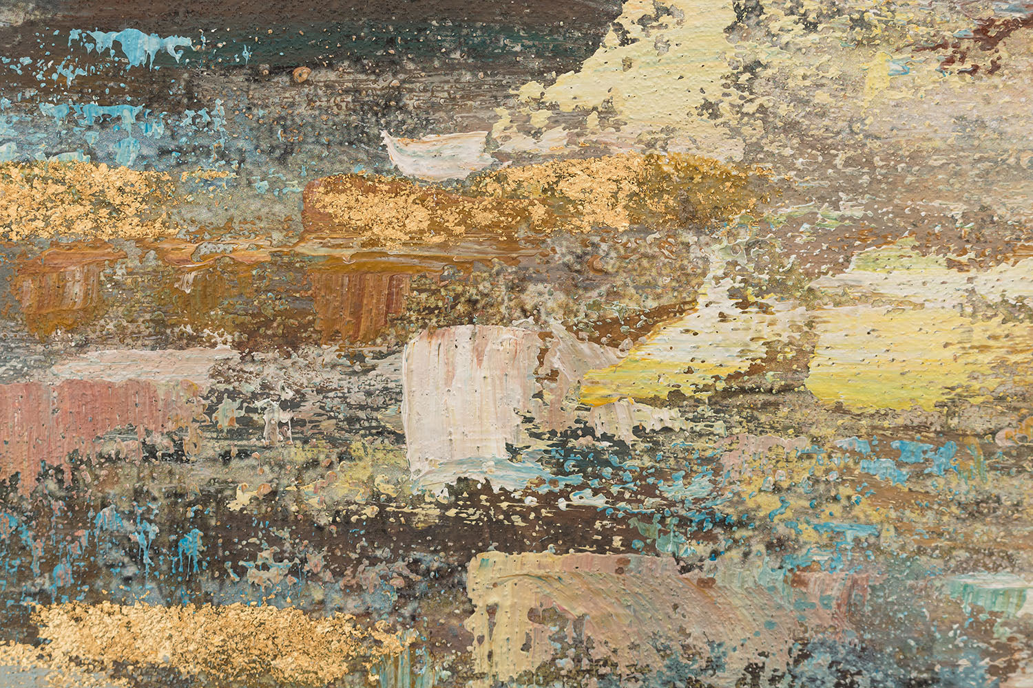 Moderní dekorace na zeď: ručně malovaný obraz STROMY v rozměru 80x120 cm, perfektní pro stylové bydlení.