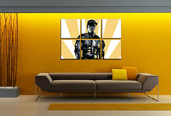 Ručně malovaný obraz POP Art 50 centů, 6 kusů, 50 centů