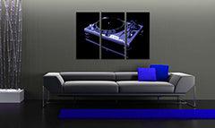 Ručně malovaný obraz POP Art DJ 3 kusů dj6