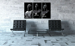 Ručně malovaný obraz POP Art Manchester United, 3dílný manuál