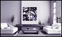 Ručně malovaný obraz POP Art Socha Svobody, 4 díly, fs