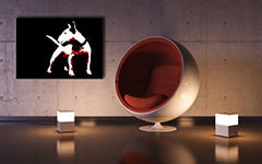 Ručně malovaný obraz POP Art Pes 1 kus pes