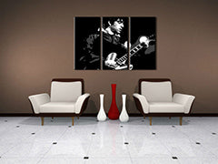 Ručně malovaný obraz POP Art Oasis 3 kusy oa2