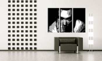 Ručně malovaný obraz POP Art Morrisey 3 dílný mor