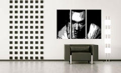 Ručně malovaný obraz POP Art Morrisey 3 dílný mor