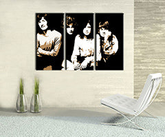 Ručně malovaný obraz POP Art Led Zepelin 3 kusy lz