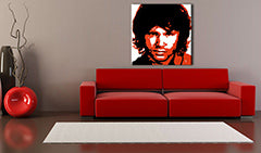 Ručně malovaný obraz POP Art Jim Morrison 1 kus jm2