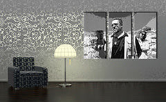 Ručně malovaný obraz POP Art Big Lebowski 3 díly bl1