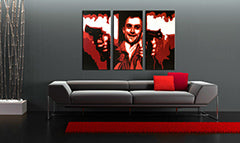 Ručně malovaný obraz POP Art Taxikář 3 díly taxi2