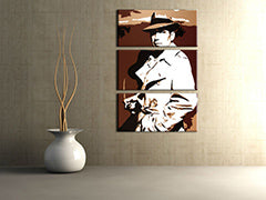 Ručně malovaný obraz POP Art BOGARD 3dílný Bog