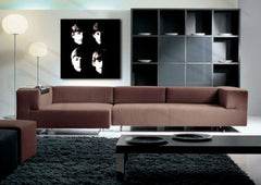 Ručně malovaný obraz POP Art BEATLES 1 kus beat9