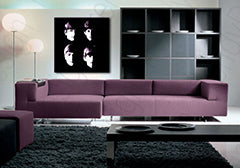 Ručně malovaný obraz POP Art BEATLES 1 kus beat10