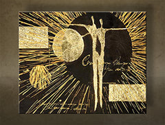 Ručně malovaný obraz ABSTRAKT 1 kus NU0037E1