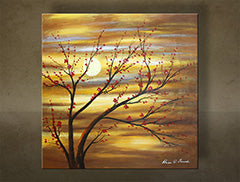 Ručně malovaný obrázek STROMU 1 díl NU0010E1