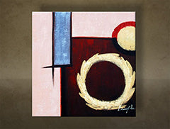 Ručně malovaný obraz ABSTRAKT 1 kus NU0012E1