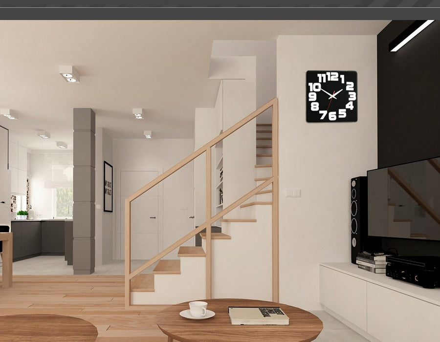 Sleva 50%Moderní nástěnné hodiny LOGIC