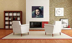 Ručně malovaný obraz POP Art Johnny Depp1 kus jd