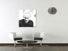 Ručně malovaný POP Art obrázek Jana Pavla II. 1 část jp