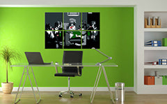 Ručně malovaný obraz POP Art PSI 6dílný pes