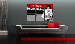 Ručně malovaný obraz POP Art Scarface - AL PACINO 3 díly al39